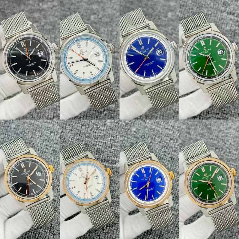 Men's Automatic Mechanical Watch 904L Stainless Steel 43mm- BR 220