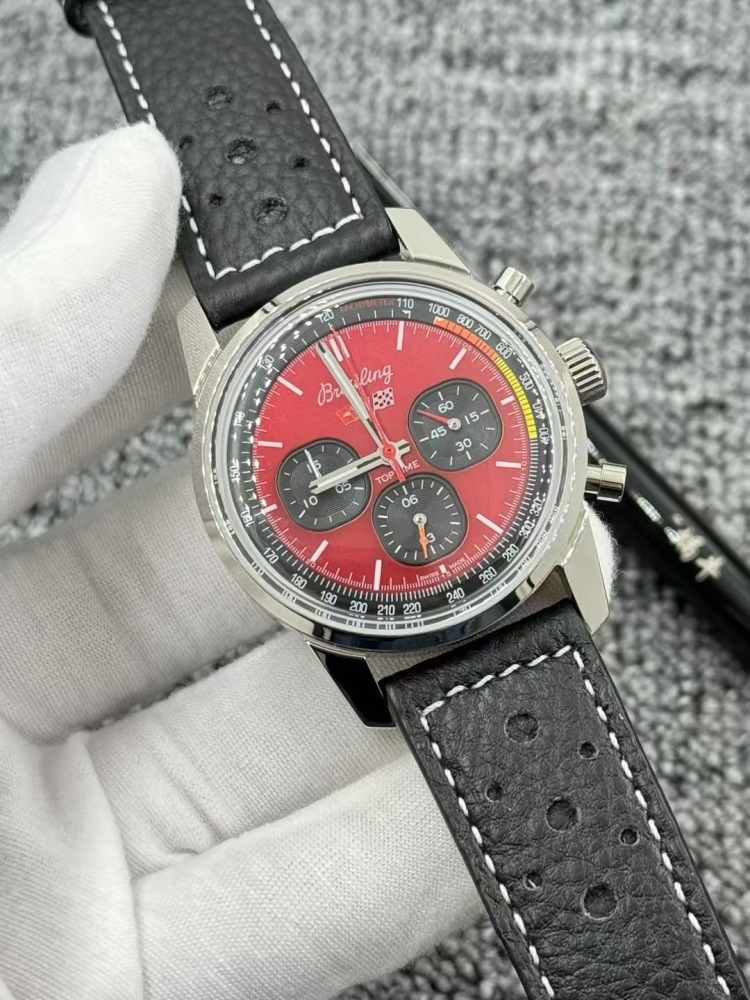 Men's Quartz Watch Chronograph 904L Stainless Steel 43mm- BR 217