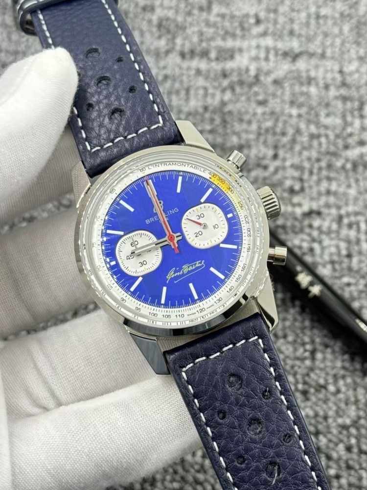 Men's Quartz Watch Chronograph 904L Stainless Steel 43mm- BR 217