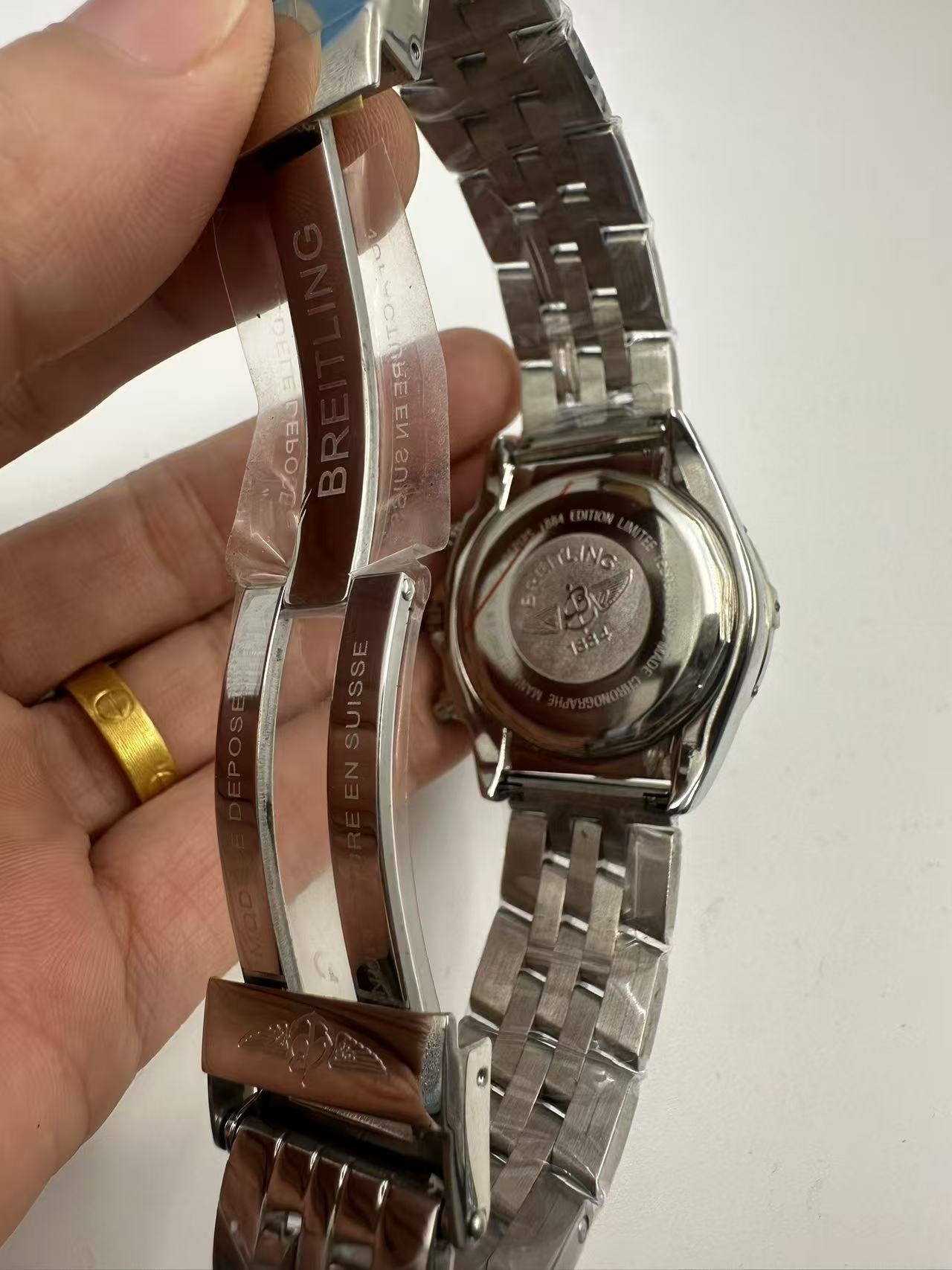 Women's  Quartz Watch Chronograph 904L Stainless Steel 36 mm- BR 199