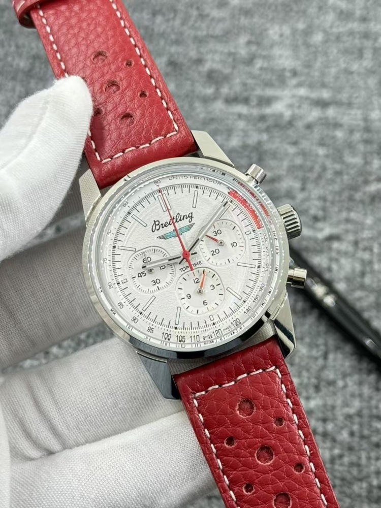 Men's Quartz Watch Chronograph 904L Stainless Steel 43mm- BR 217