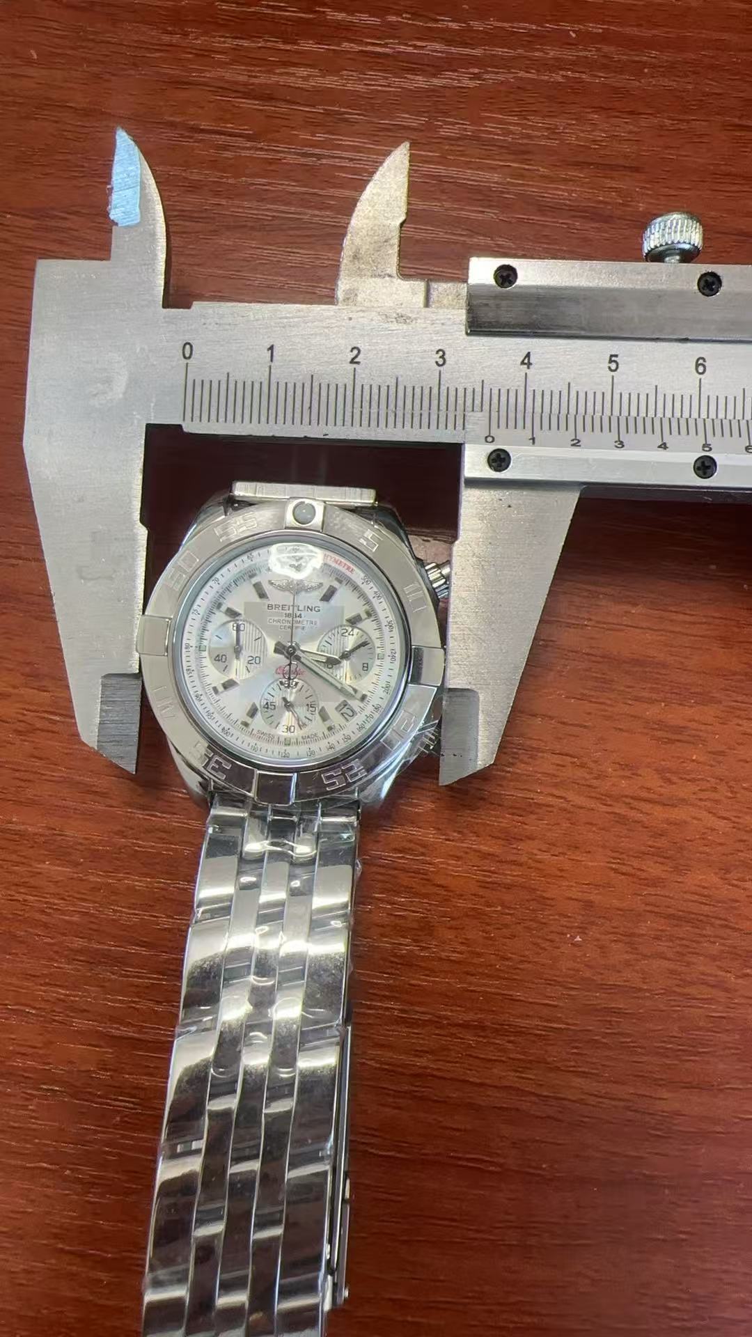 Women's  Quartz Watch Chronograph 904L Stainless Steel 36 mm- BR 199