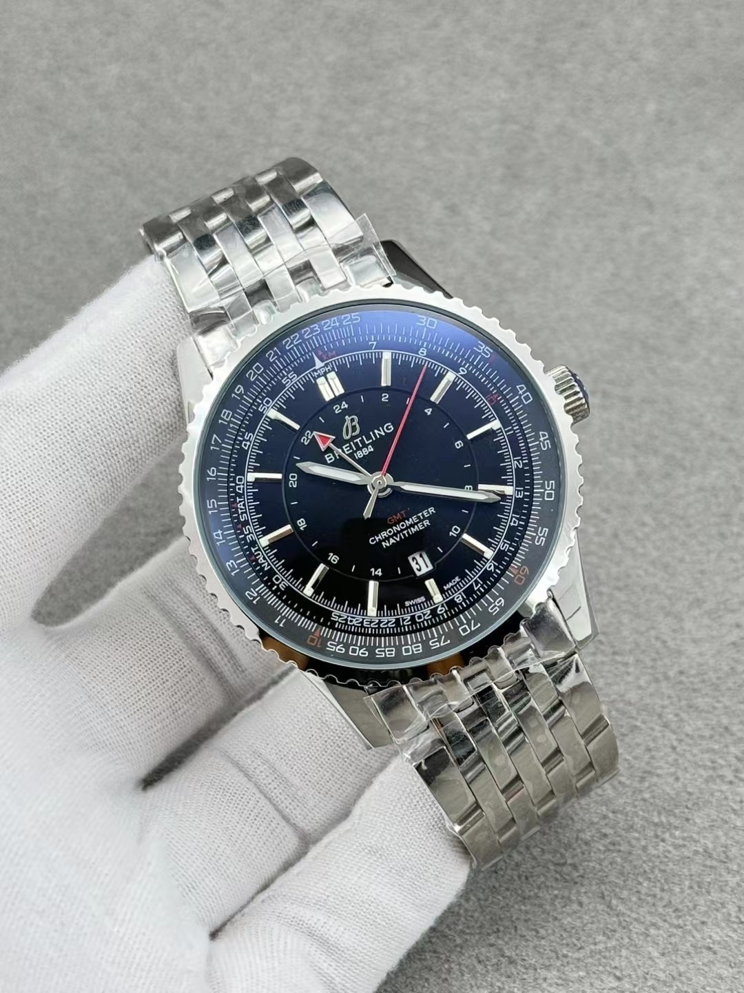 Men's Automatic Mechanical Watch 904L Stainless Steel 45mm- BR 204