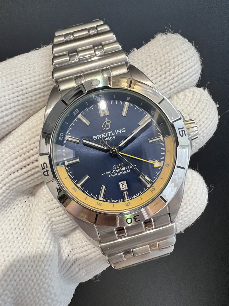 Men's Automatic Mechanical Watch 904L Stainless Steel 44mm- BR 198