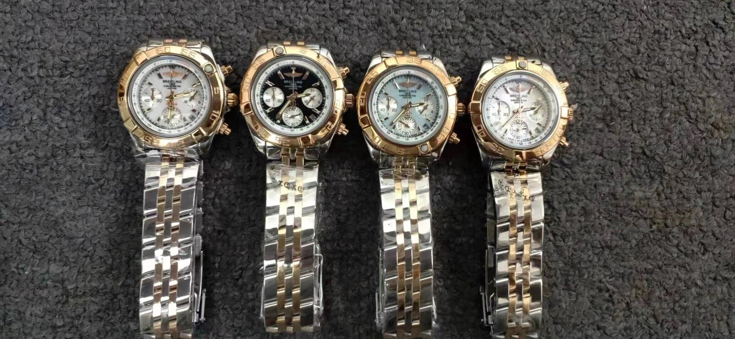 Women's  Quartz Watch Chronograph 904L Stainless Steel 36 mm- BR 199