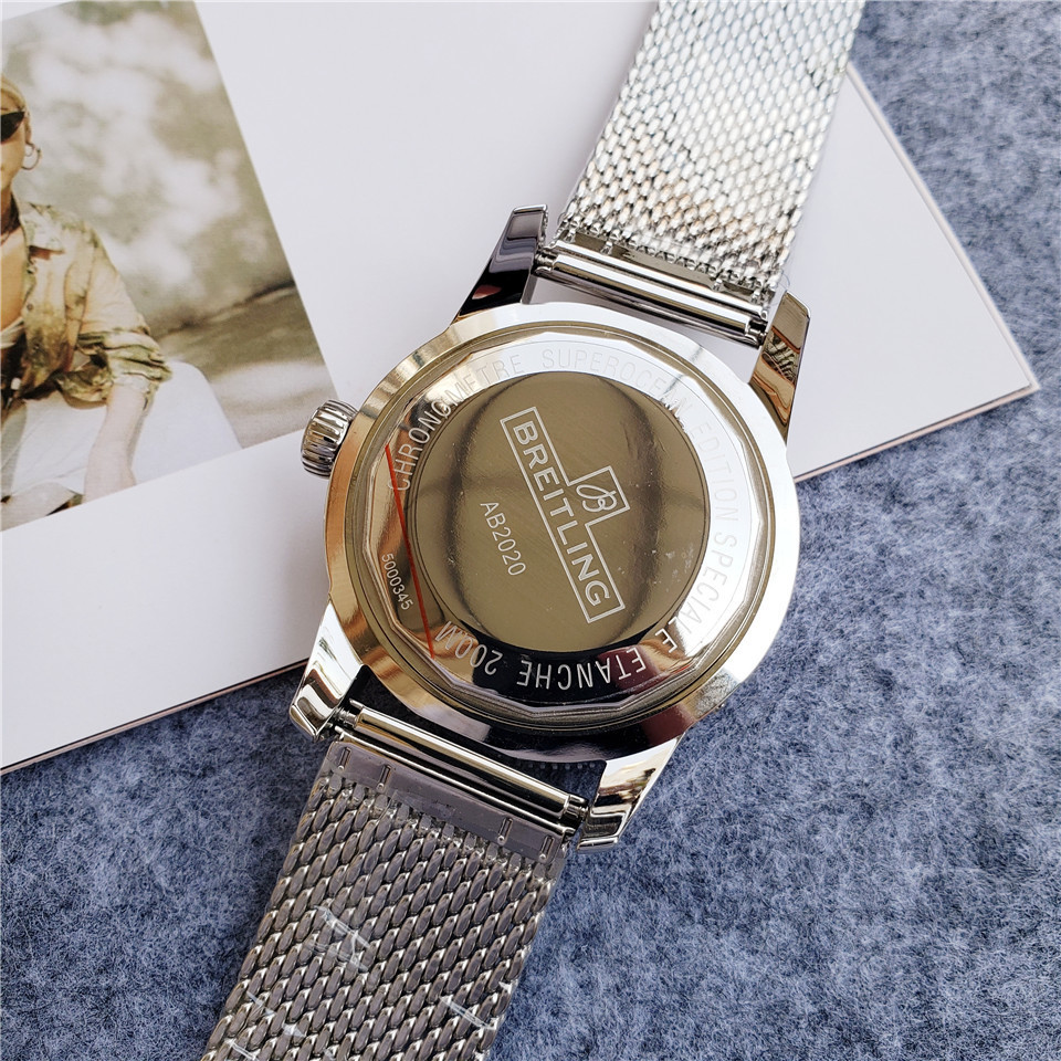 Men's Automatic Mechanical Watch 904L Stainless Steel 46mm- BR 46