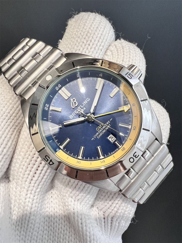 Men's Automatic Mechanical Watch 904L Stainless Steel 44mm- BR 198