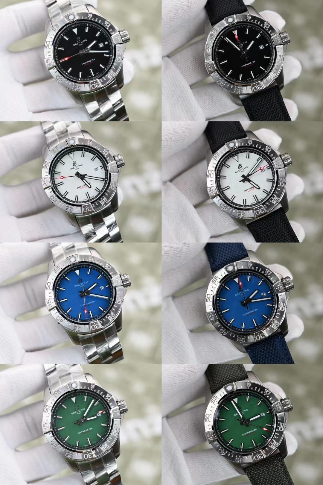 Men's Automatic Mechanical Watch 904L Stainless Steel 45mm- BR 194