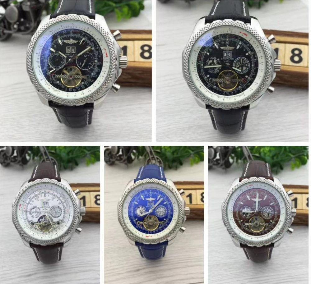 Men's Automatic Mechanical Watch 904L Stainless Steel 46mm- BR 190