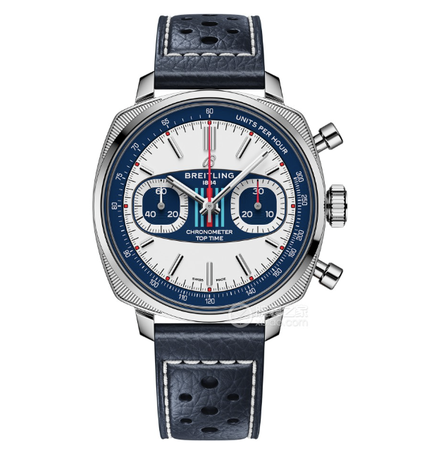 Men's Quartz Watch Chronograph 904L Stainless Steel 43mm- BR 216
