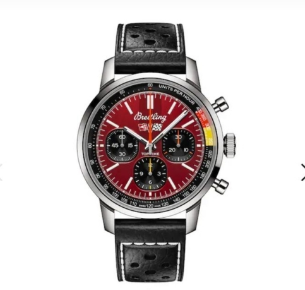 Men's Quartz Watch Chronograph 904L Stainless Steel 43mm- BR 184