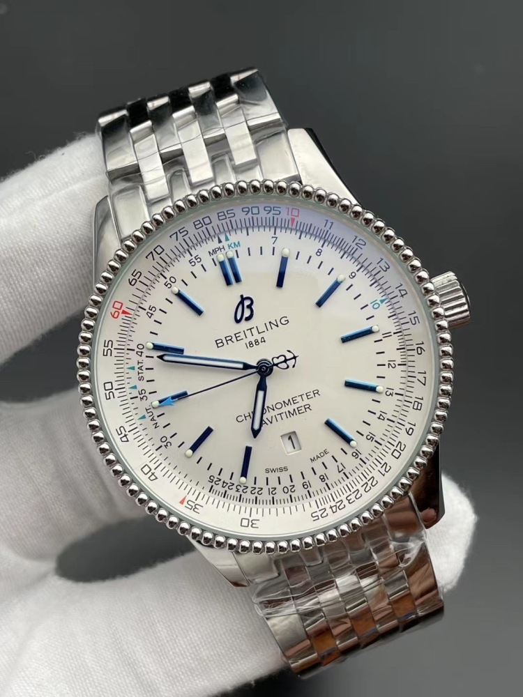 Men's Automatic Mechanical Watch 904L Stainless Steel 46mm- BR 182