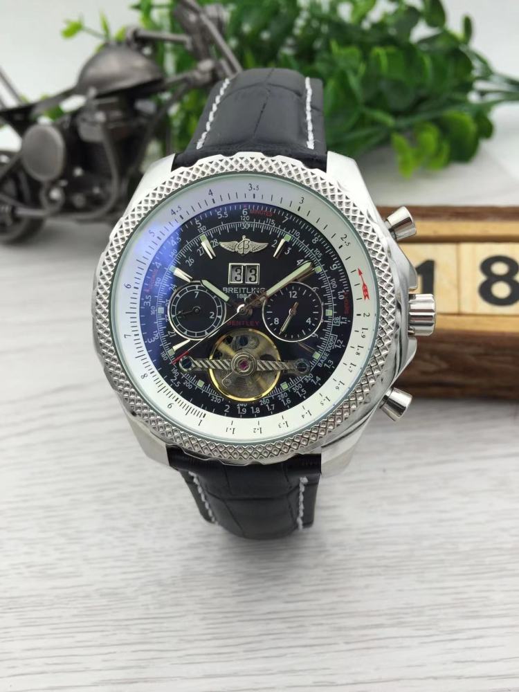 Men's Automatic Mechanical Watch 904L Stainless Steel 46mm- BR 190