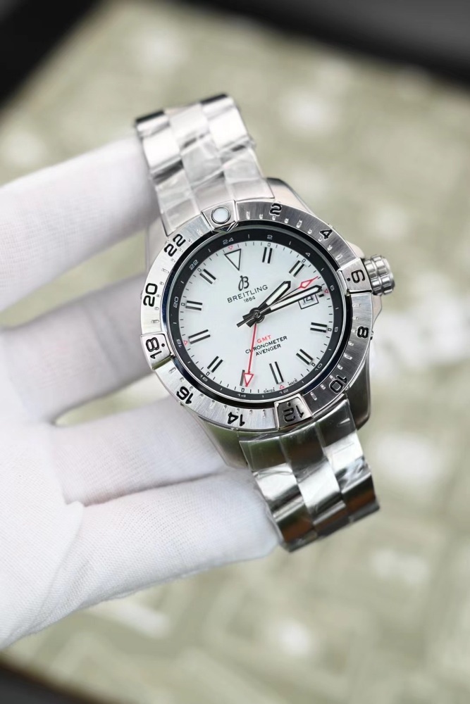 Men's Automatic Mechanical Watch 904L Stainless Steel 45mm- BR 195