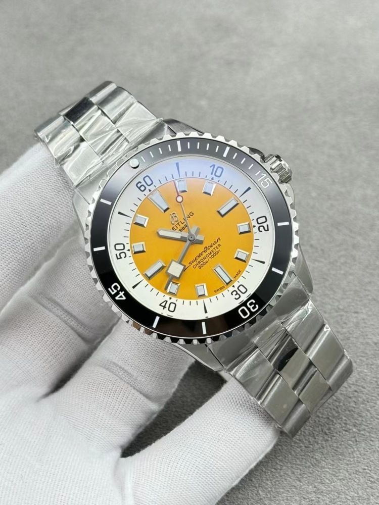 Men's Automatic Mechanical Watch 904L Stainless Steel 46mm- BR 168