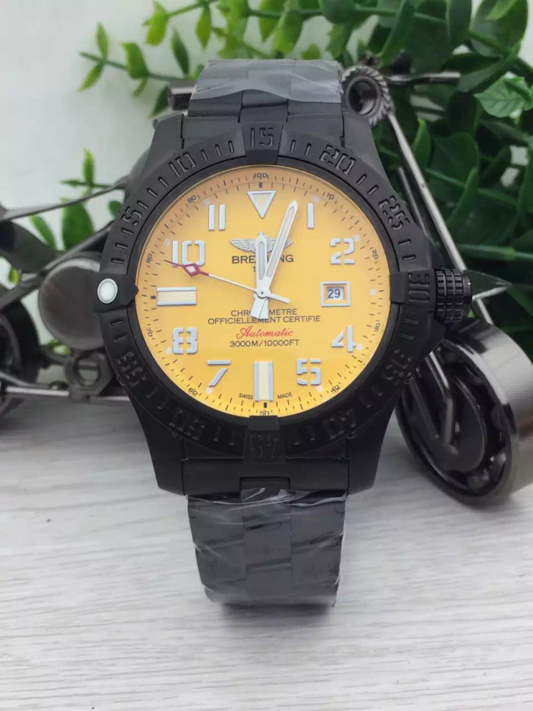 Men's Automatic Mechanical Watch 904L Stainless Steel 46mm- BR 158