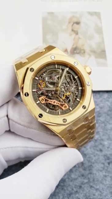 Men's Automatic Mechanical Watch 904L Stainless Steel 42 mm- AP 67