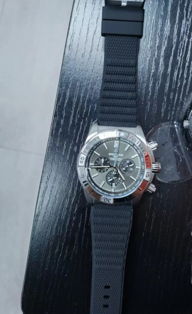 Men's Quartz Watch Chronograph 904L Stainless Steel 46mm- BR 137