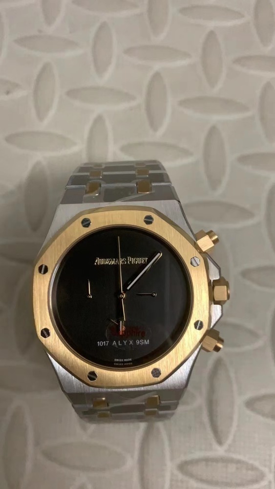 Men's Quartz Watch Chronograph 904L Stainless Steel 42mm- AP 89
