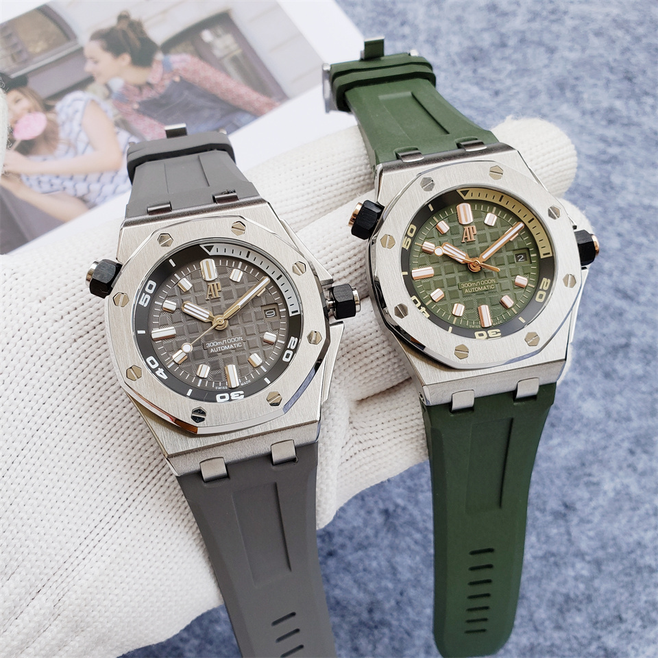 Men's Automatic Mechanical Watch 904L Stainless Steel 42 mm- AP 76