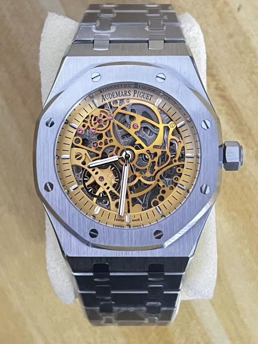 Men's Automatic Mechanical Watch 904L Stainless Steel 42 mm- AP 120