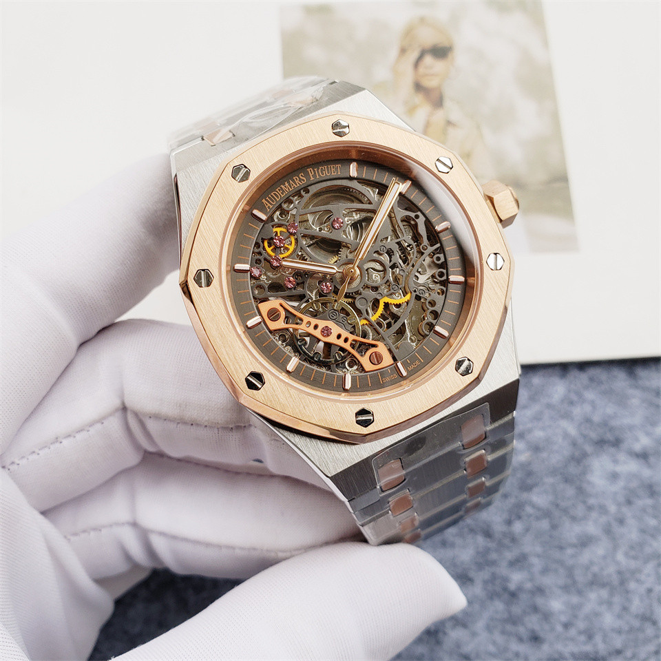 Men's Automatic Mechanical Watch 904L Stainless Steel 42 mm- AP 67