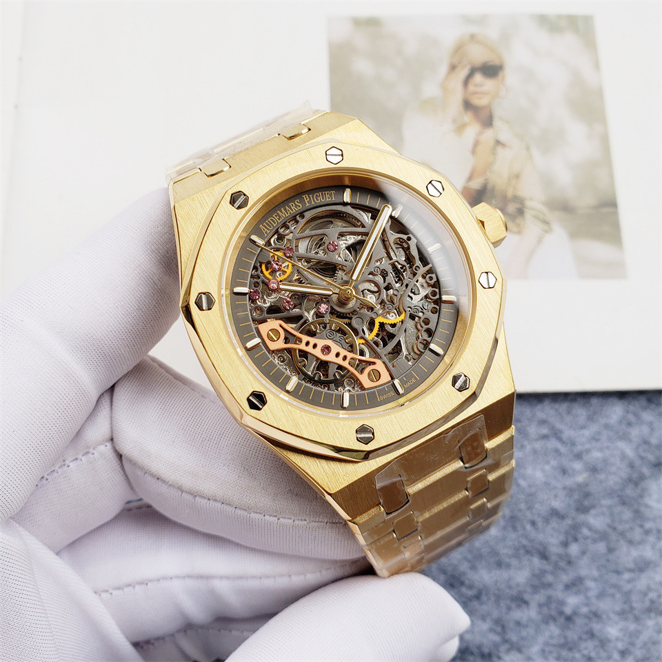 Men's Automatic Mechanical Watch 904L Stainless Steel 42 mm- AP 67