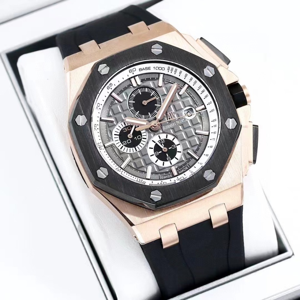Men's Automatic Mechanical Watch 904L Stainless Steel 44mm- AP91