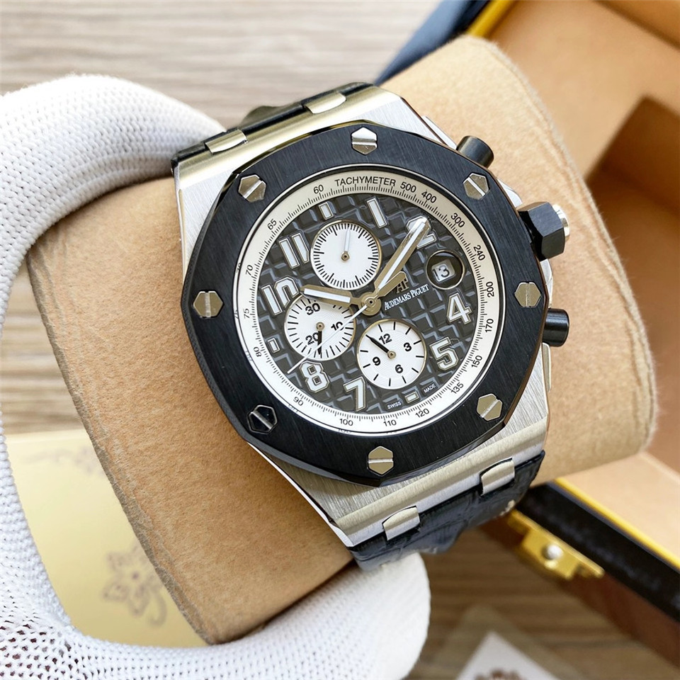 Men's Automatic Mechanical Watch 904L Stainless Steel 42mm- AP 47