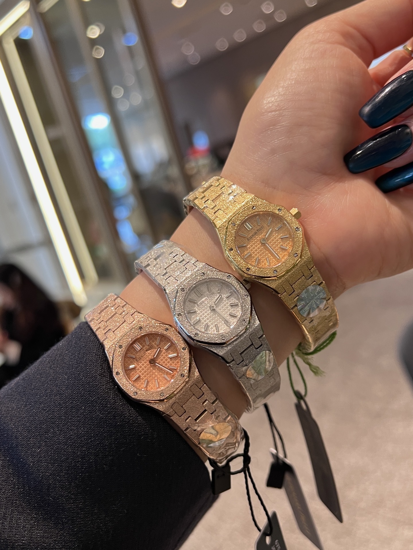 Women's  Quartz Watch Chronograph 904L Stainless Steel 23mm- AP 124