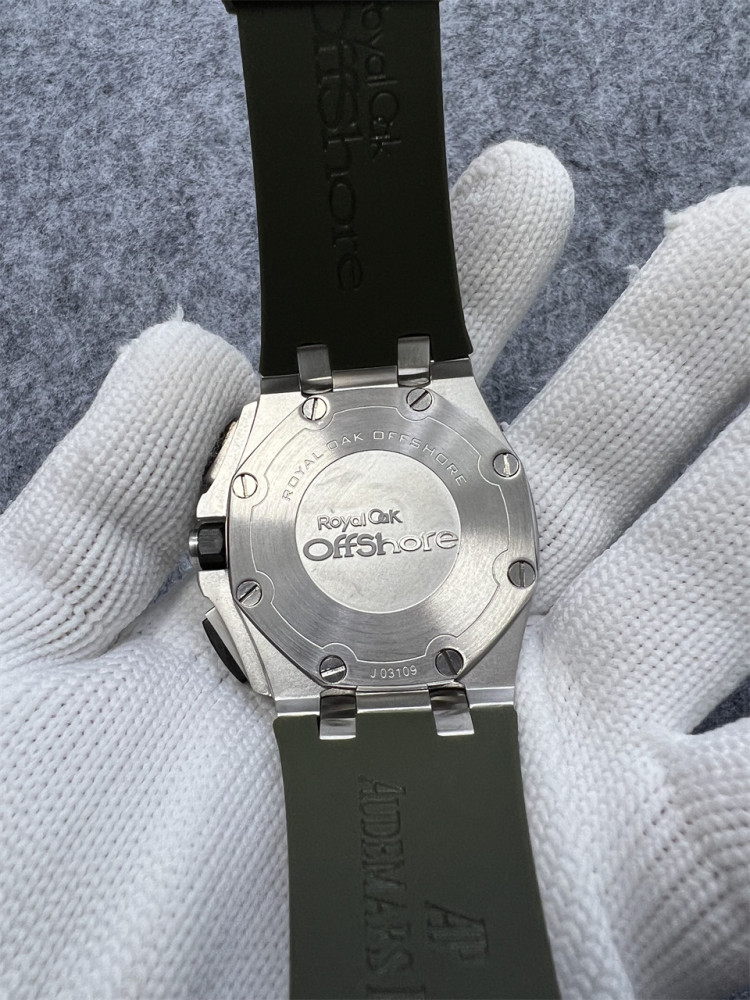 Men's Quartz Watch Chronograph 904L Stainless Steel 44mm- AP 99