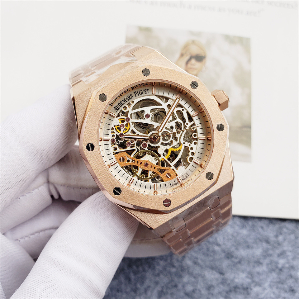 Men's Automatic Mechanical Watch 904L Stainless Steel 42 mm- AP 67