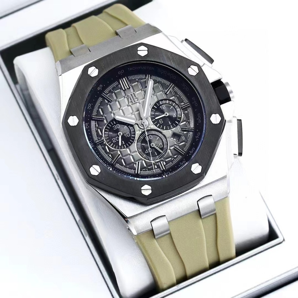 Men's Automatic Mechanical Watch 904L Stainless Steel 44mm- AP91