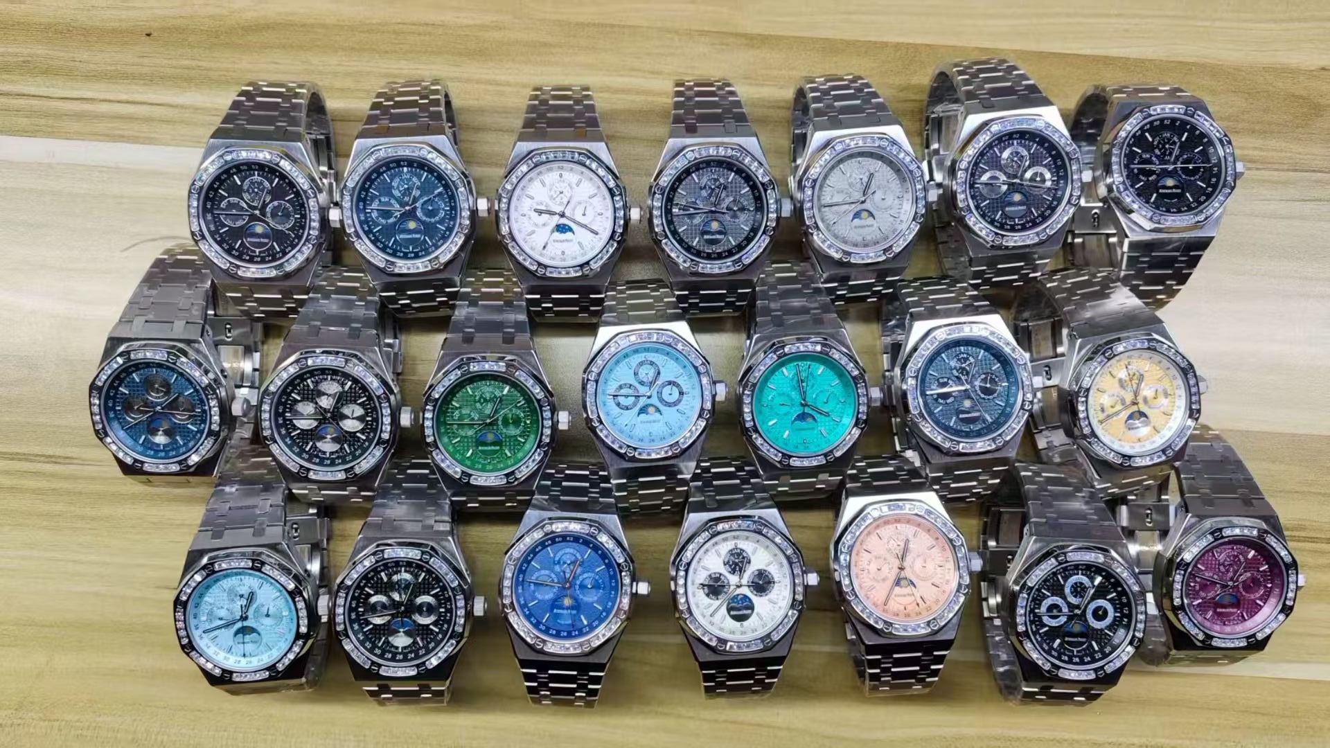 Men's Automatic Mechanical Watch 904L Stainless Steel 42 mm- AP 126