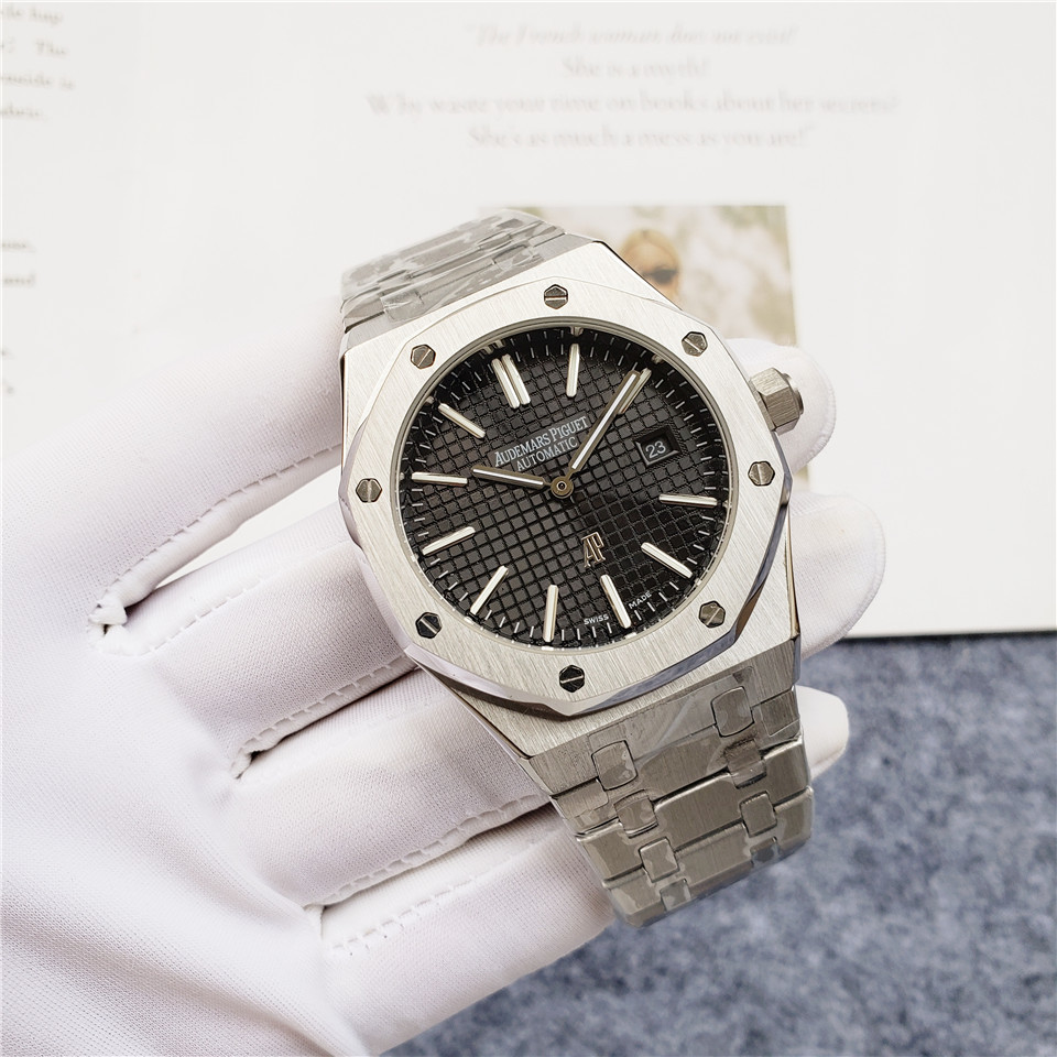 Men's Automatic Mechanical Watch 904L Stainless Steel 42mm- AP 50