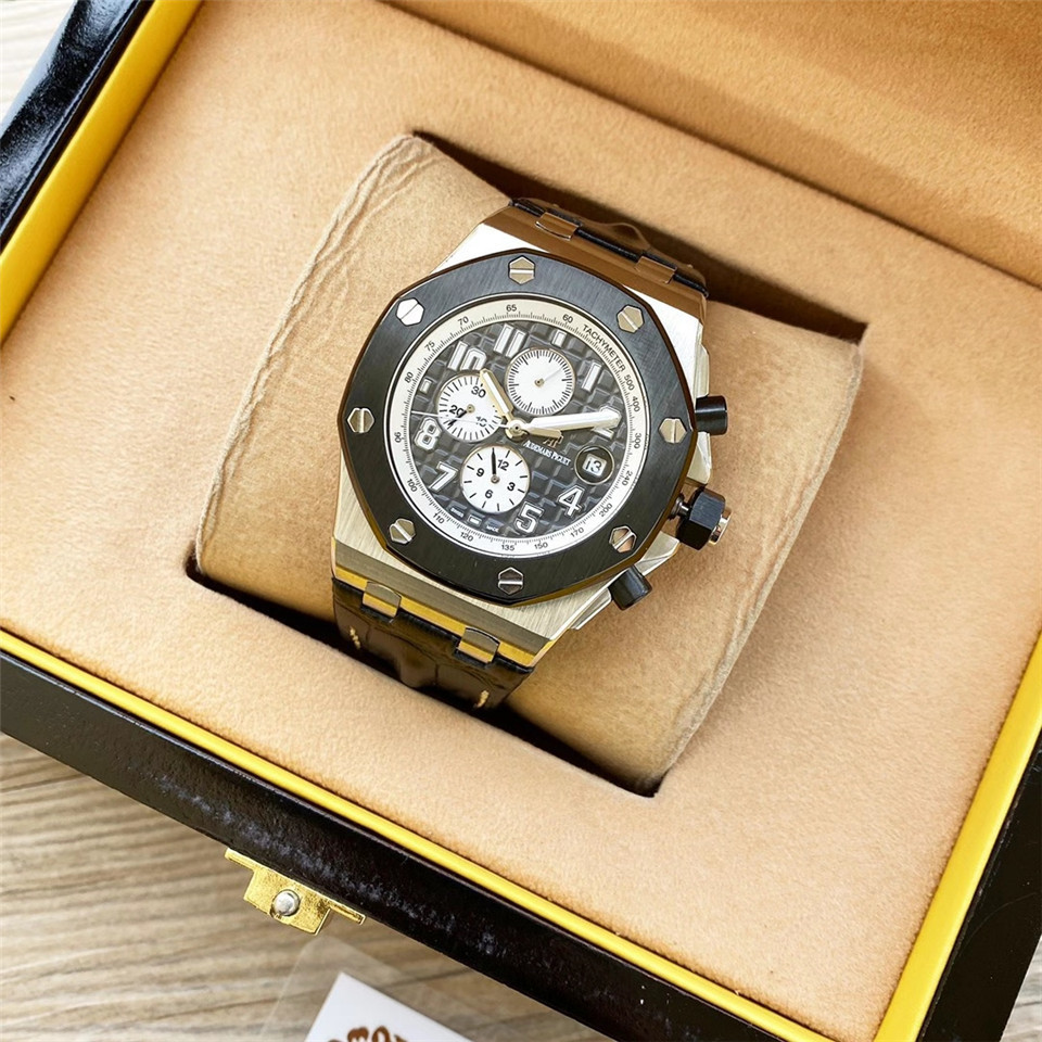 Men's Automatic Mechanical Watch 904L Stainless Steel 42mm- AP 47