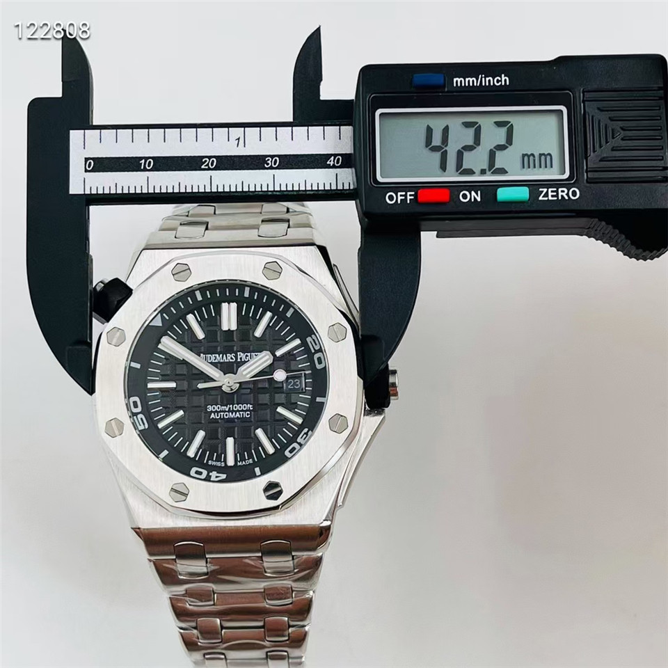 Men's Automatic Mechanical Watch 904L Stainless Steel 42mm- AP 48