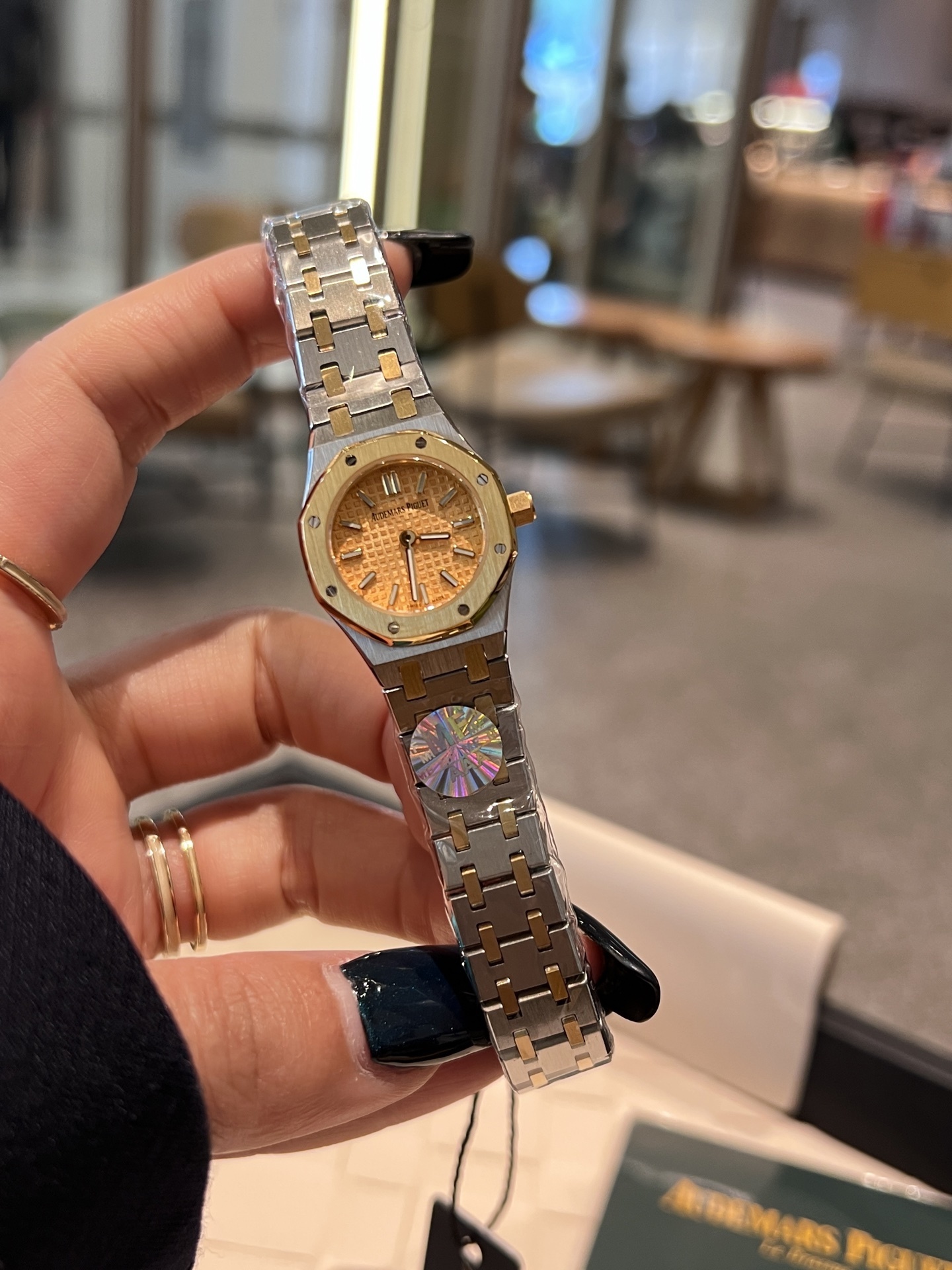 Women's  Quartz Watch Chronograph 904L Stainless Steel 23mm- AP 124