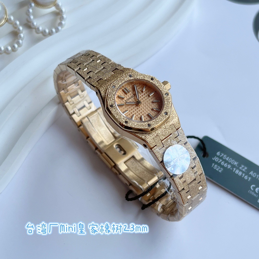 Women's  Quartz Watch Chronograph 904L Stainless Steel 23mm- AP 121