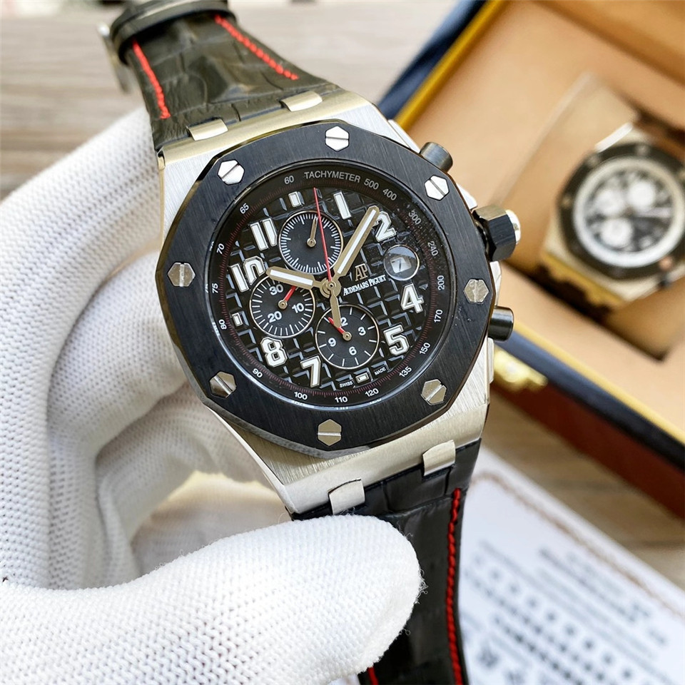 Men's Automatic Mechanical Watch 904L Stainless Steel 42mm- AP 47