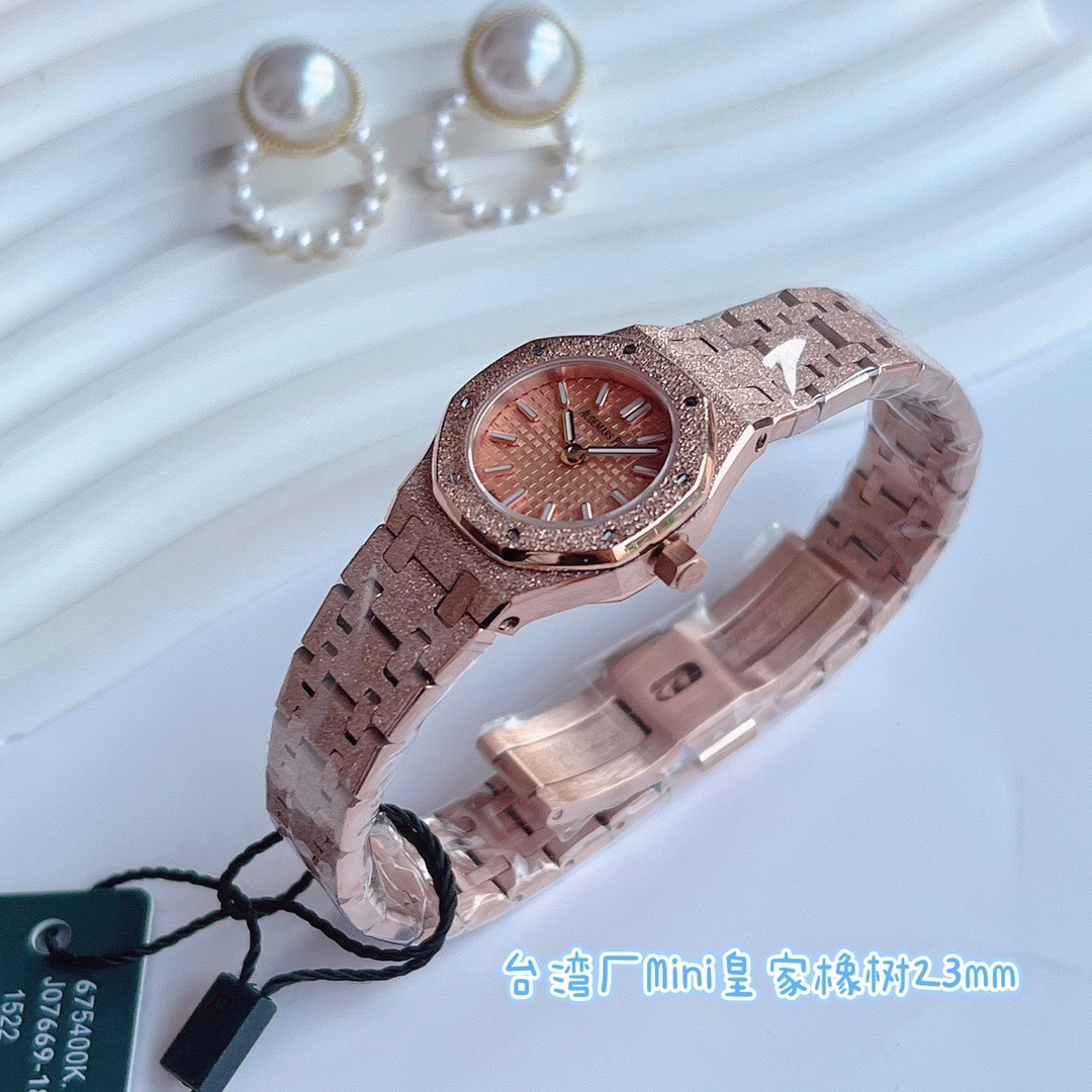 Women's  Quartz Watch Chronograph 904L Stainless Steel 23mm- AP 121