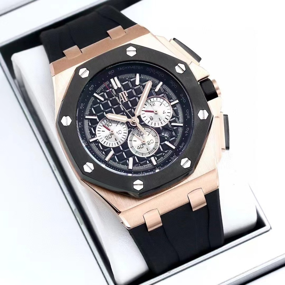 Men's Automatic Mechanical Watch 904L Stainless Steel 44mm- AP91