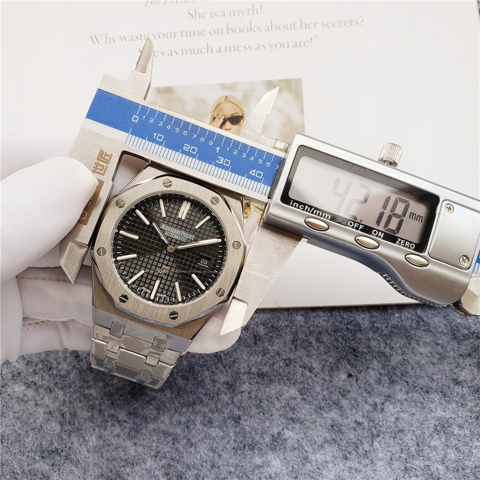 Men's Automatic Mechanical Watch 904L Stainless Steel 42mm- AP 50