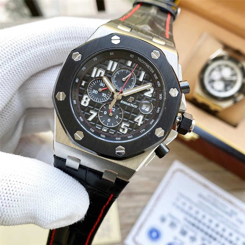 Men's Automatic Mechanical Watch 904L Stainless Steel 42mm- AP 47