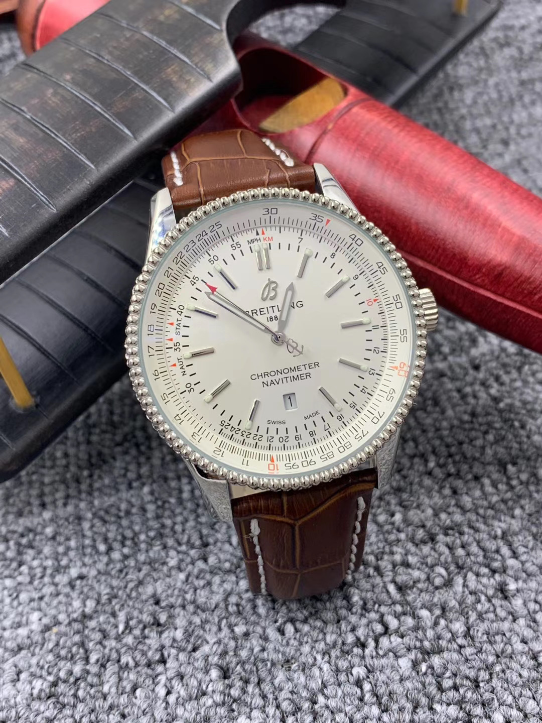 Men's Automatic Mechanical Watch 904L Stainless Steel 46mm- BR 114