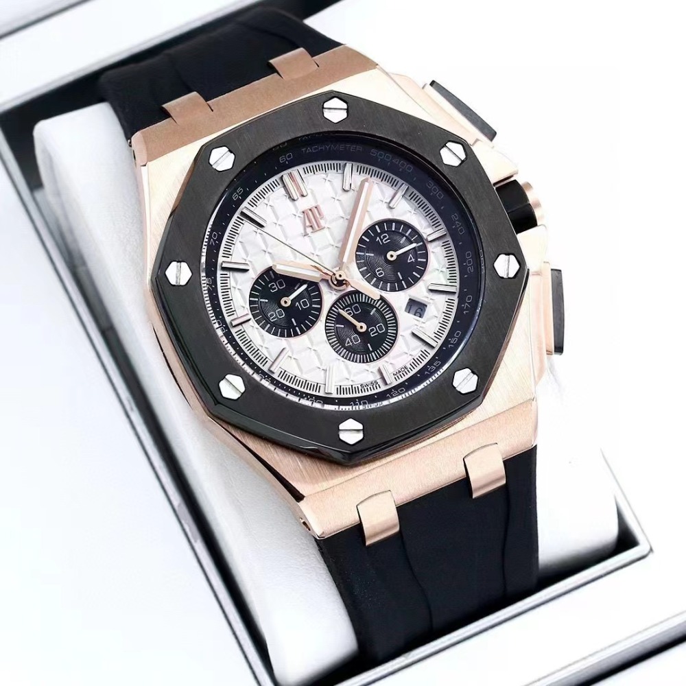 Men's Automatic Mechanical Watch 904L Stainless Steel 44mm- AP91