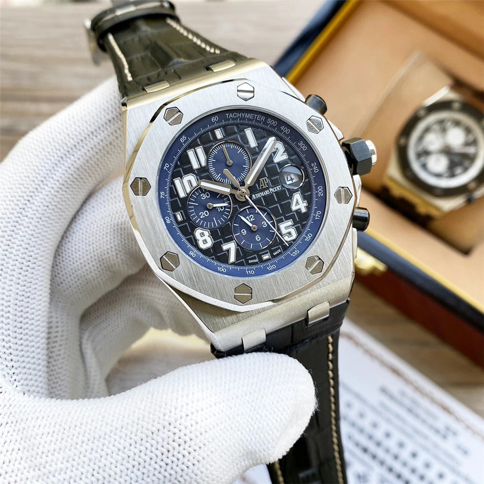 Men's Automatic Mechanical Watch 904L Stainless Steel 42mm- AP 47