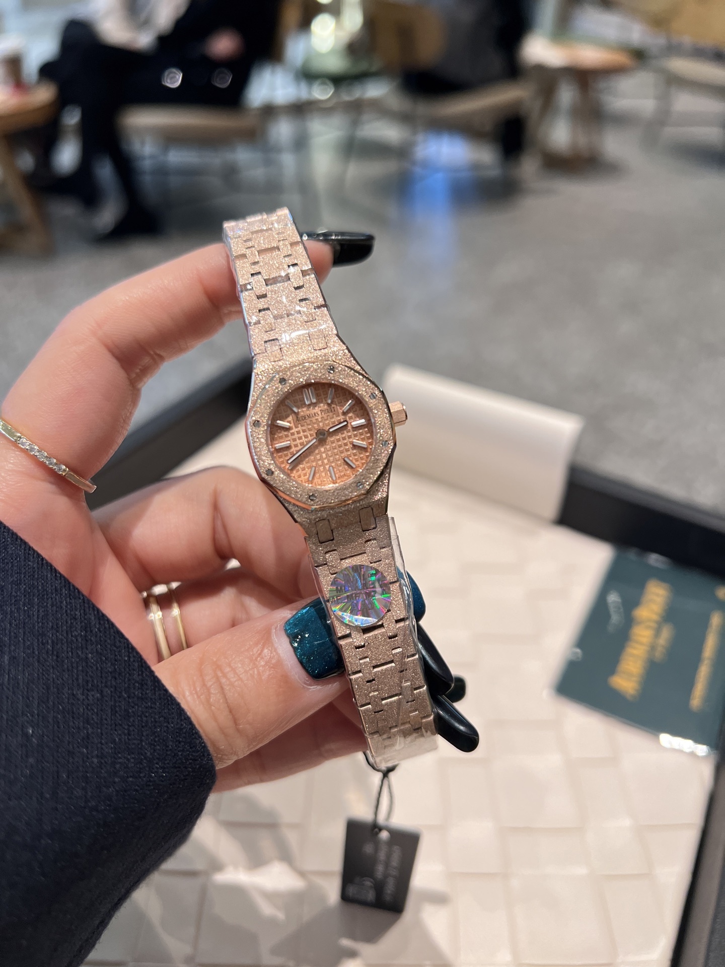 Women's  Quartz Watch Chronograph 904L Stainless Steel 23mm- AP 124