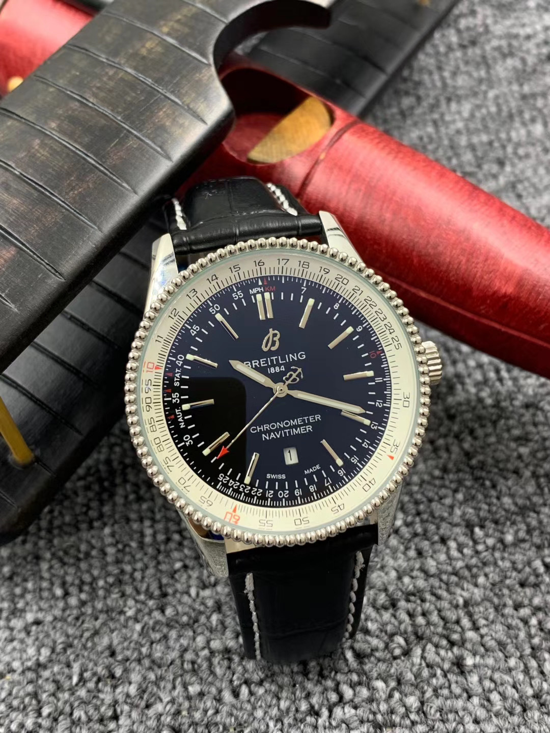 Men's Automatic Mechanical Watch 904L Stainless Steel 46mm- BR 114