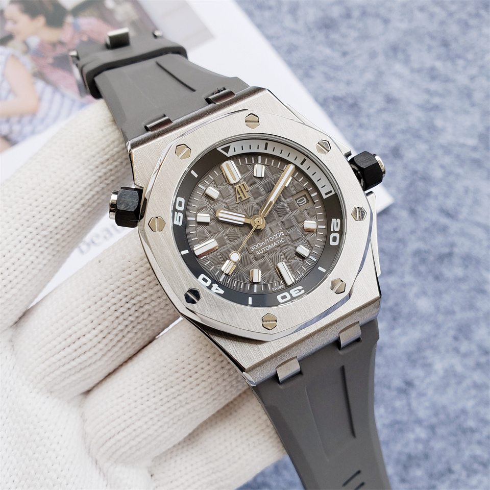Men's Automatic Mechanical Watch 904L Stainless Steel 42 mm- AP 76